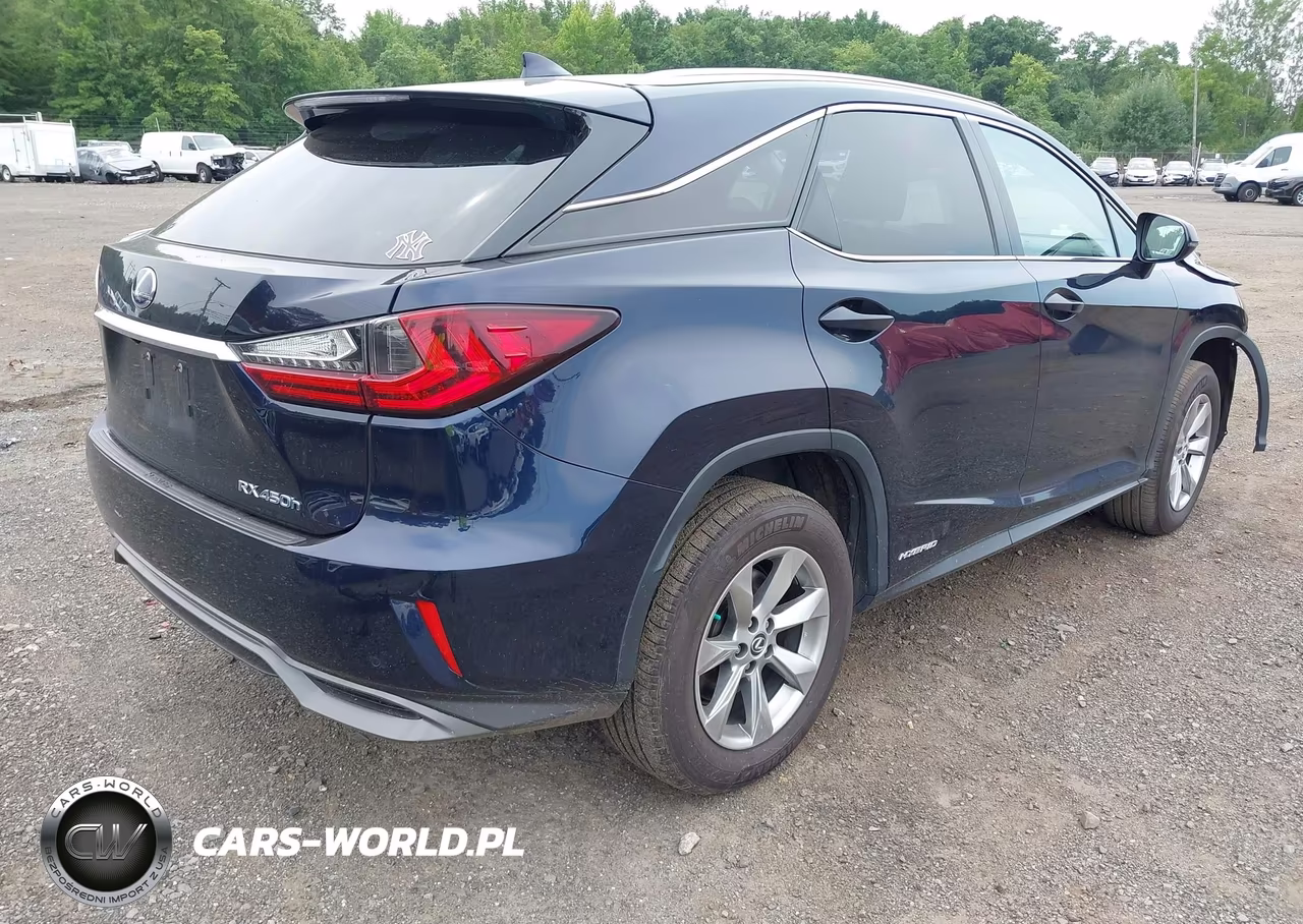 2018 Lexus Rx 450H VIN:2T2BGMCA1JC025637 - 4