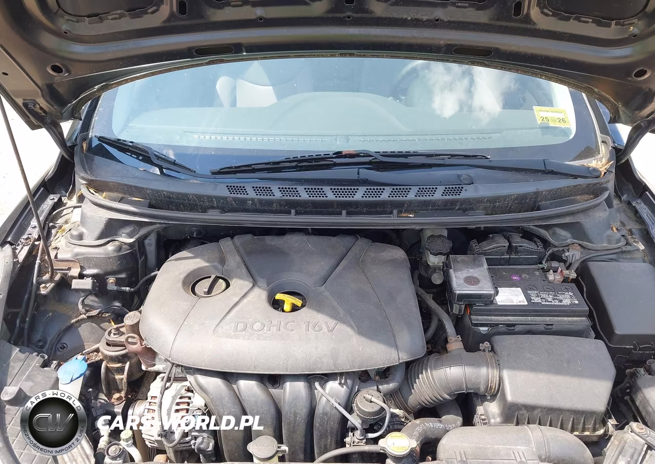 2012 Hyundai Elantra Gls VIN:5NPDH4AEXCH078062 - 10