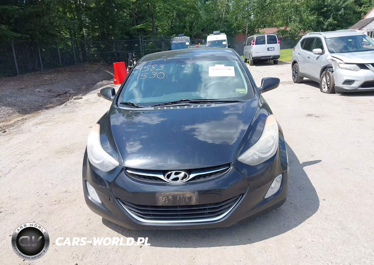 2012 Hyundai Elantra Gls VIN:5NPDH4AEXCH078062 - 13