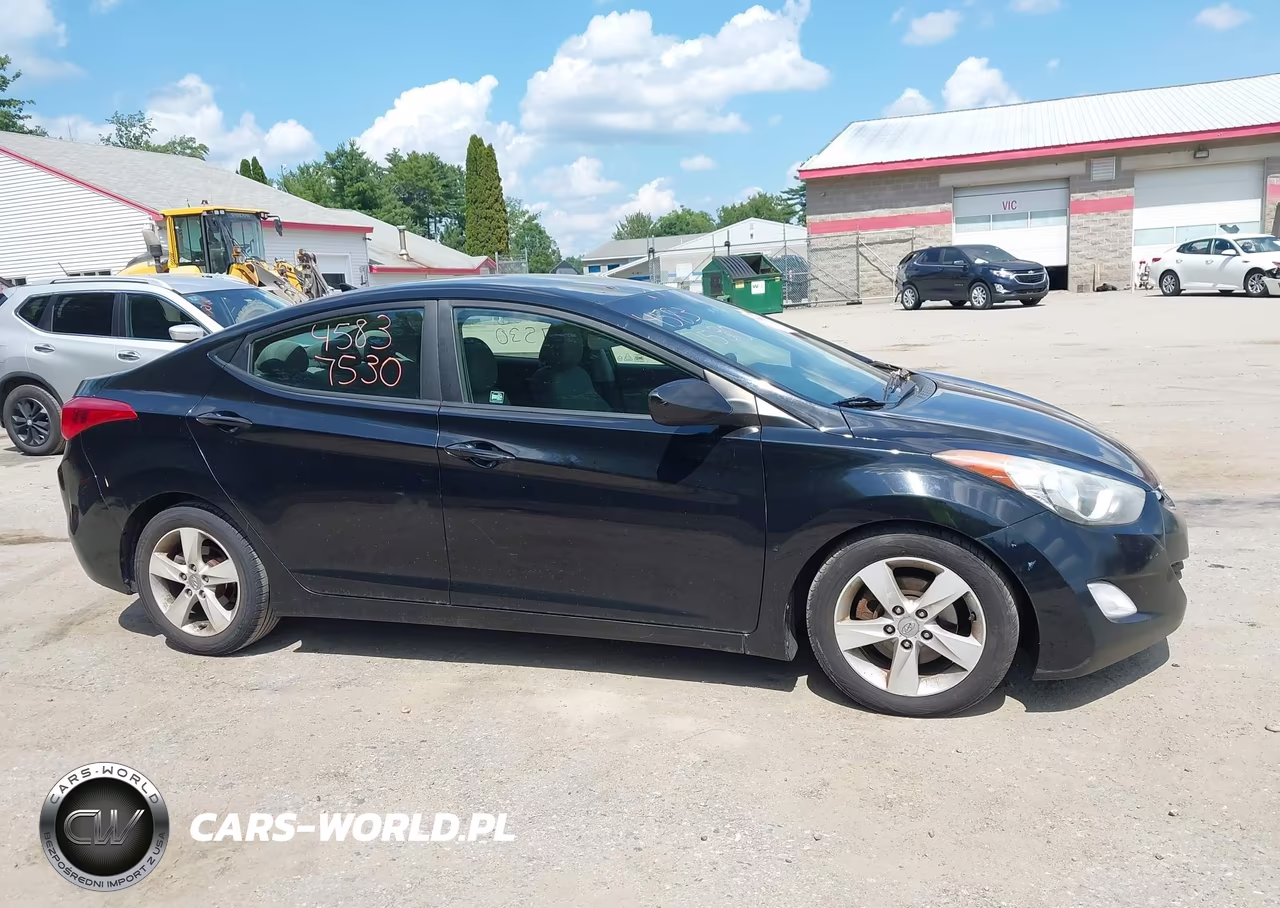 2012 Hyundai Elantra Gls VIN:5NPDH4AEXCH078062 - 14