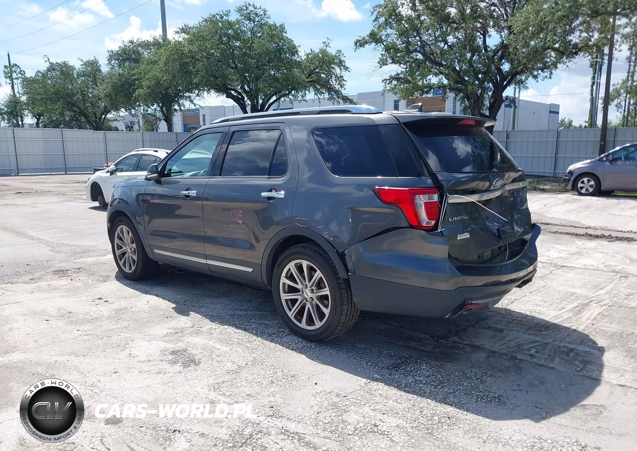2017 Ford Explorer Limited VIN:1FM5K7F80HGC34045 - 3