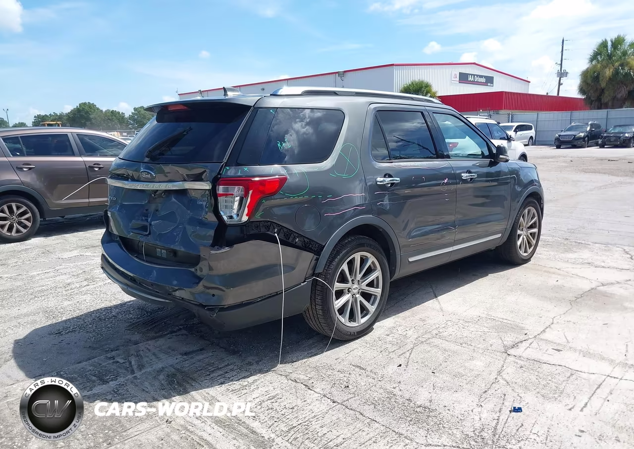2017 Ford Explorer Limited VIN:1FM5K7F80HGC34045 - 4