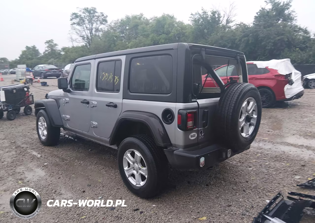 2019 Jeep Wrangler Unlimited Sport S 4X4 VIN:1C4HJXDN5KW652174 - 3
