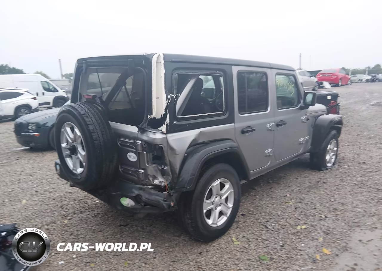 2019 Jeep Wrangler Unlimited Sport S 4X4 VIN:1C4HJXDN5KW652174 - 4