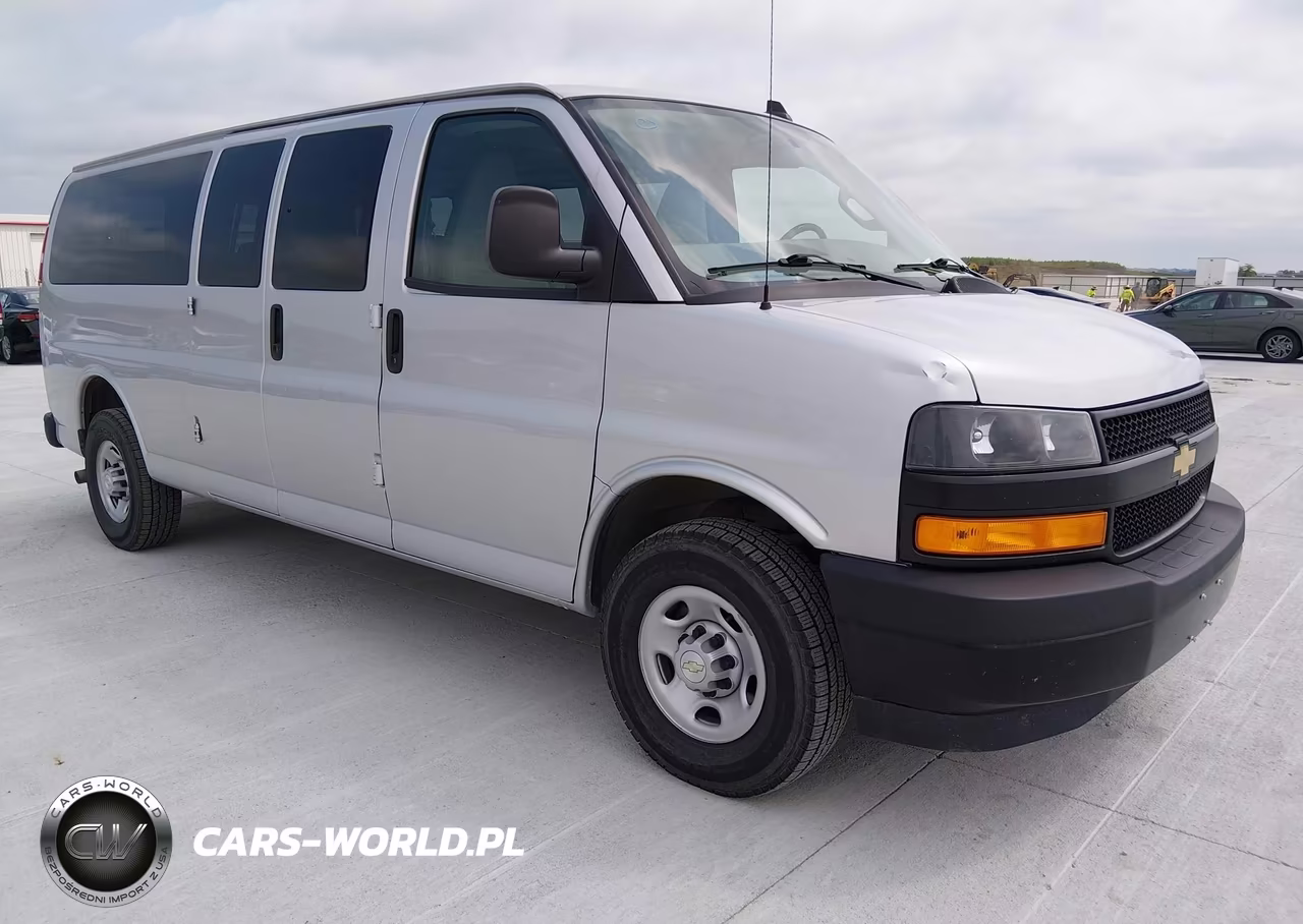 2023 Chevrolet Express Passenger Rwd 3500 Extended Wheelbase Ls VIN:1GAZGNFP4P1111720 - 1