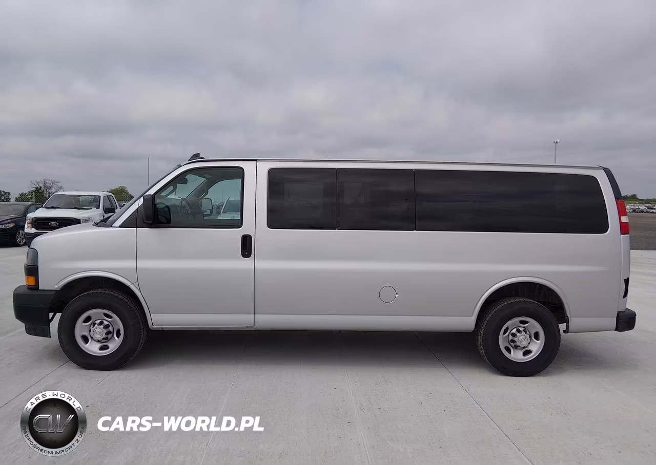 2023 Chevrolet Express Passenger Rwd 3500 Extended Wheelbase Ls VIN:1GAZGNFP4P1111720 - 17