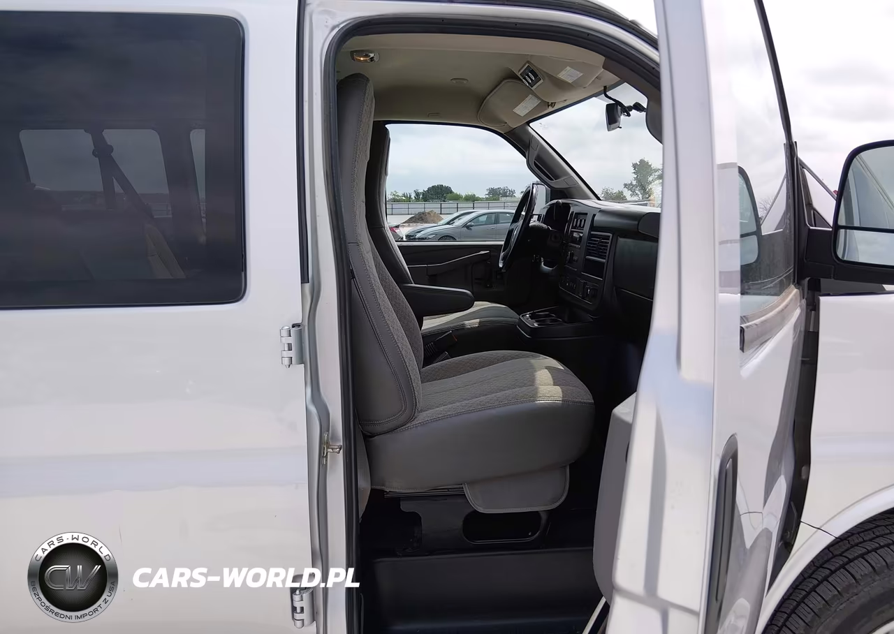 2023 Chevrolet Express Passenger Rwd 3500 Extended Wheelbase Ls VIN:1GAZGNFP4P1111720 - 5