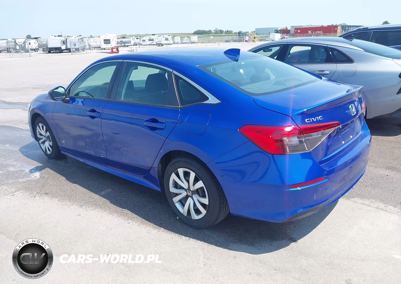 2023 Honda Civic Lx VIN:2HGFE2F21PH559807 - 3