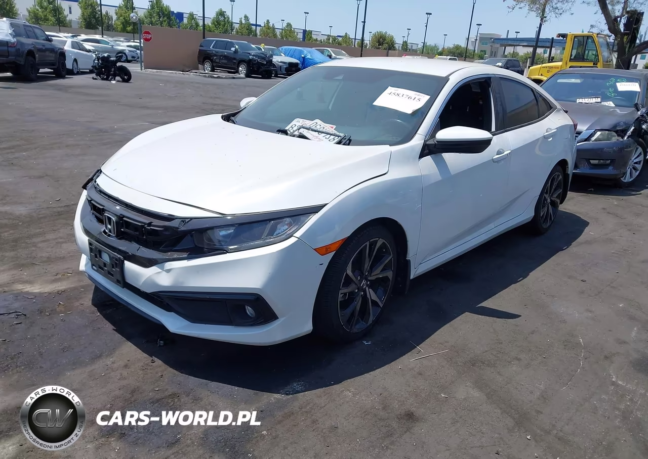 2020 Honda Civic Sport VIN:2HGFC2F88LH544967 - 2
