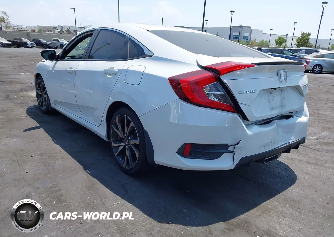 2020 Honda Civic Sport VIN:2HGFC2F88LH544967 - 3