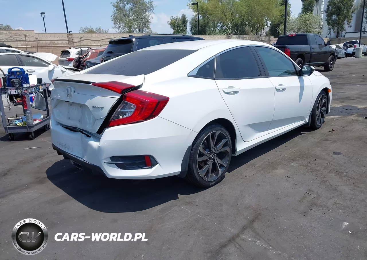 2020 Honda Civic Sport VIN:2HGFC2F88LH544967 - 4