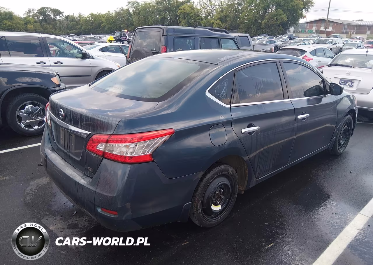 2013 Nissan Sentra Sv VIN:3N1AB7AP3DL642114 - 4