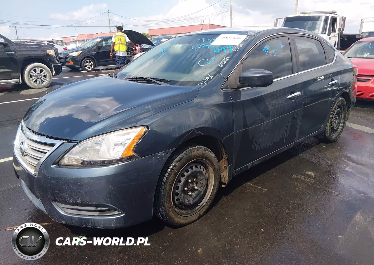 2013 Nissan Sentra Sv VIN:3N1AB7AP3DL642114 - 6