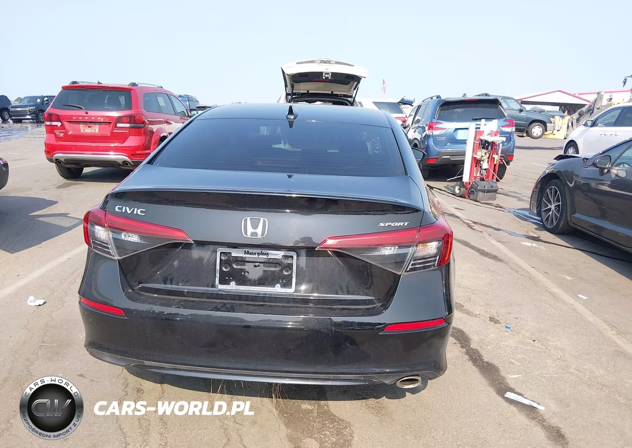 2022 Honda Civic Sport VIN:2HGFE2F55NH550292 - 15