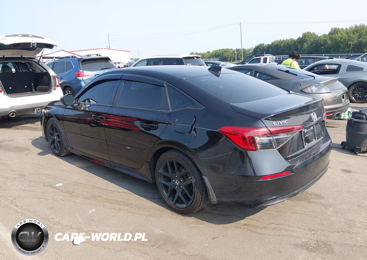 2022 Honda Civic Sport VIN:2HGFE2F55NH550292 - 3