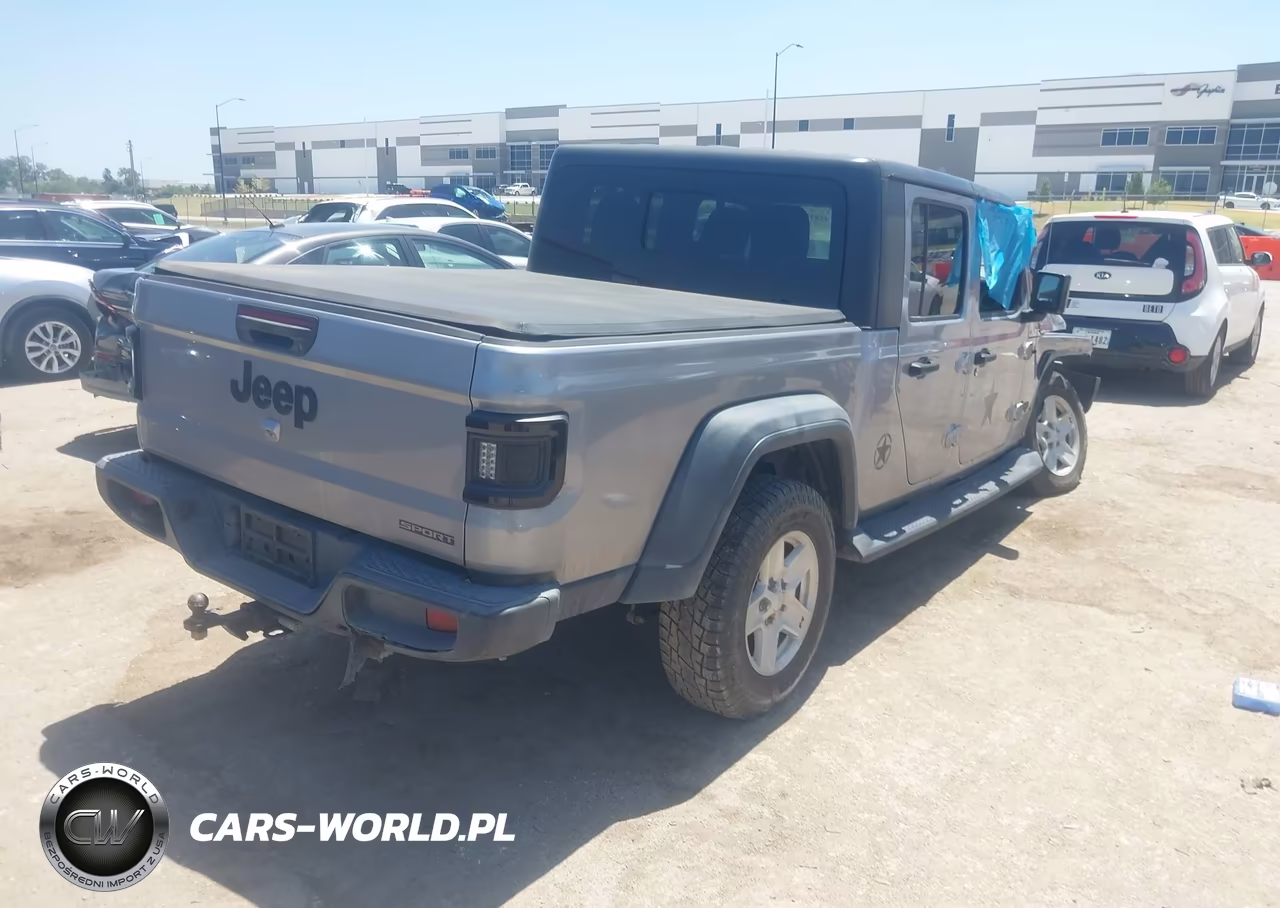 2020 Jeep Gladiator Sport S 4X4 VIN:1C6HJTAG0LL128097 - 4