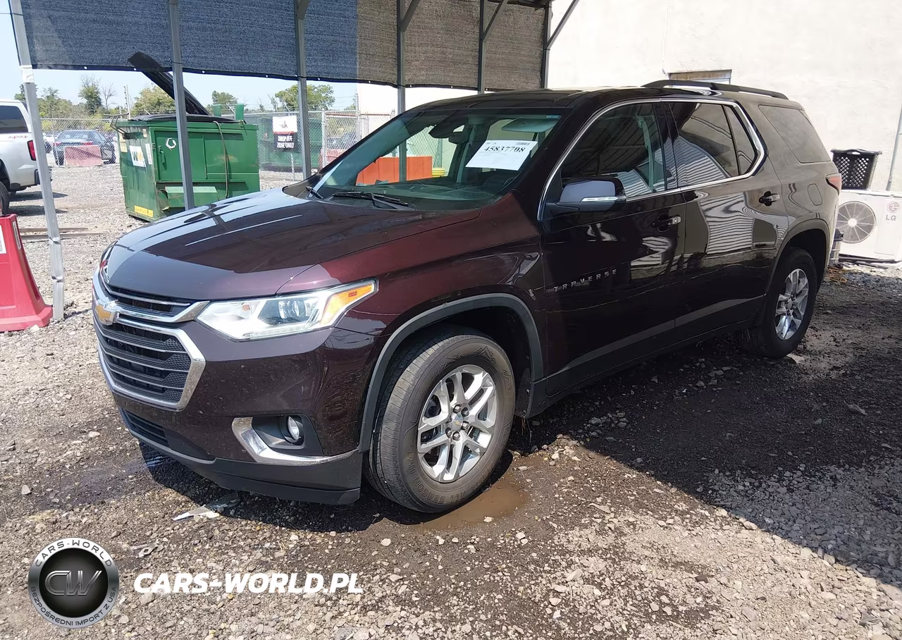 2021 Chevrolet Traverse Awd Lt Cloth VIN:1GNEVGKW9MJ154070 - 2