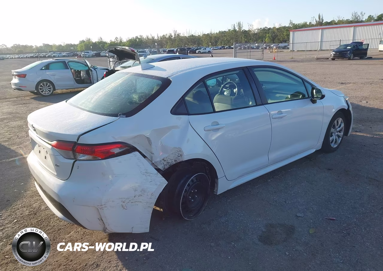 2021 Toyota Corolla Le VIN:5YFEPMAE5MP210110 - 4