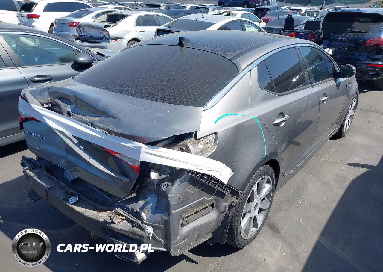 2013 Kia Optima Sx VIN:5XXGR4A68DG222627 - 4