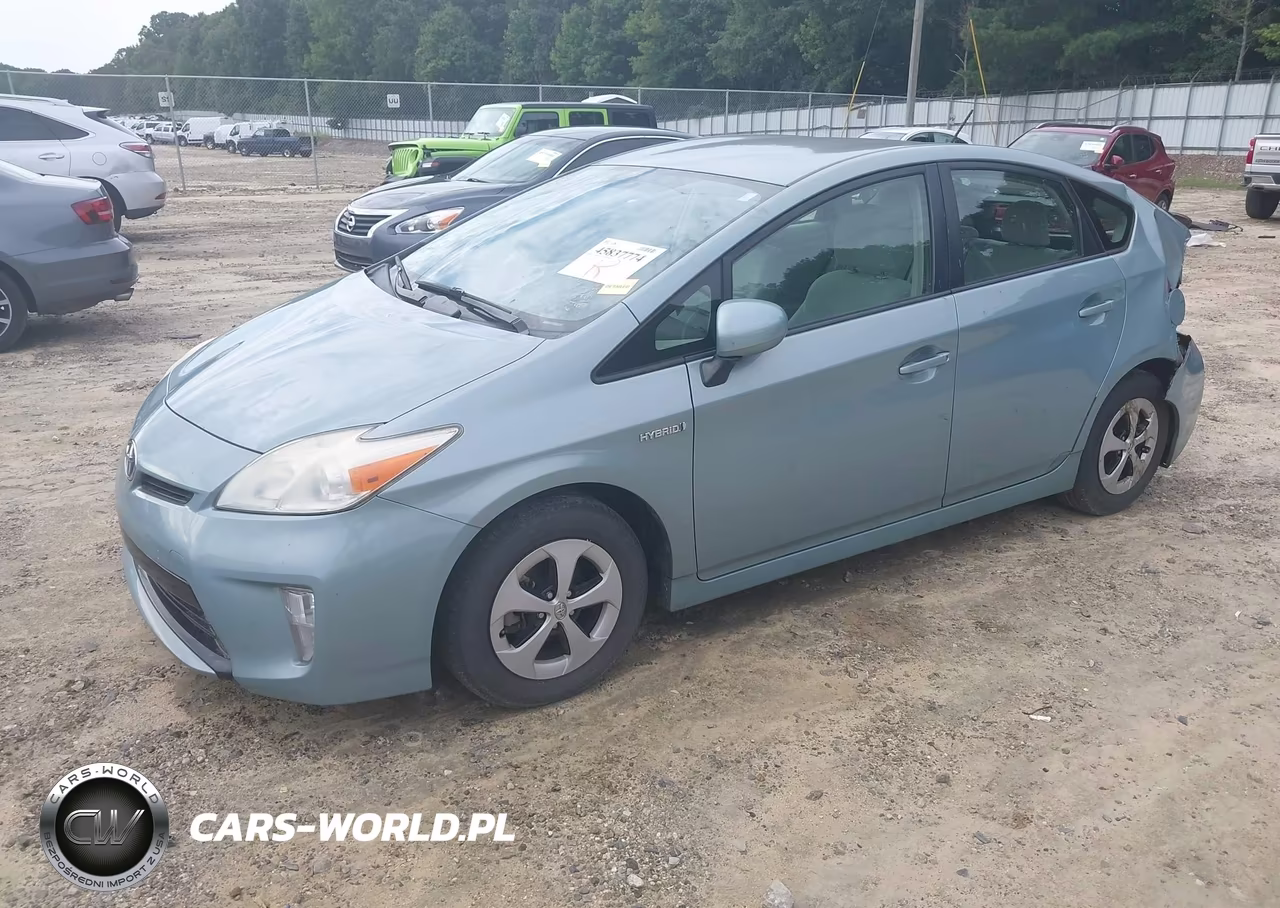 2012 Toyota Prius Three VIN:JTDKN3DU8C5375215 - 2