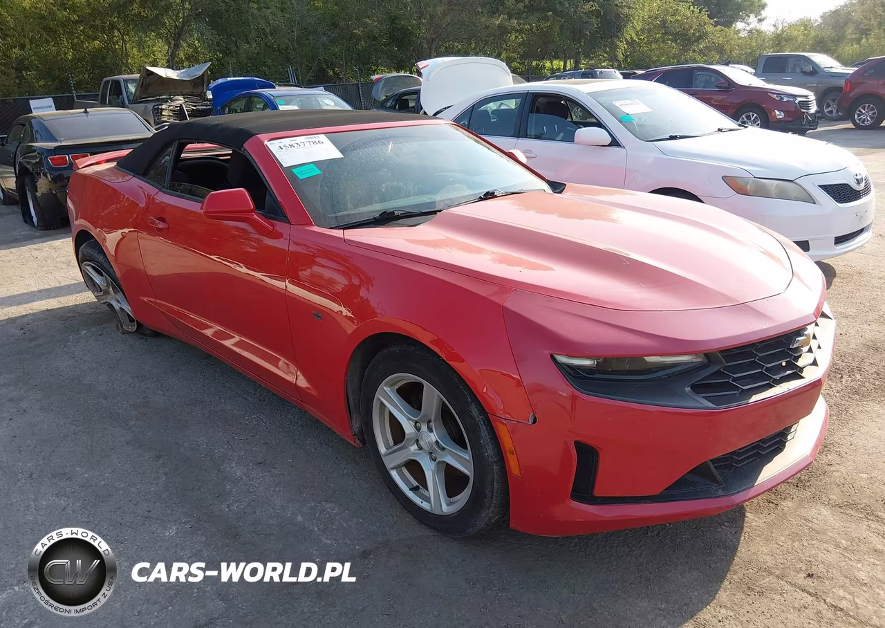 2019 Chevrolet Camaro 1Lt VIN:1G1FB3DX1K0118910 - 1