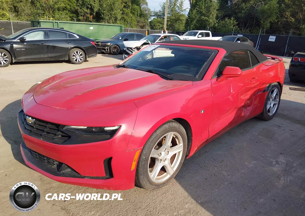 2019 Chevrolet Camaro 1Lt VIN:1G1FB3DX1K0118910 - 2