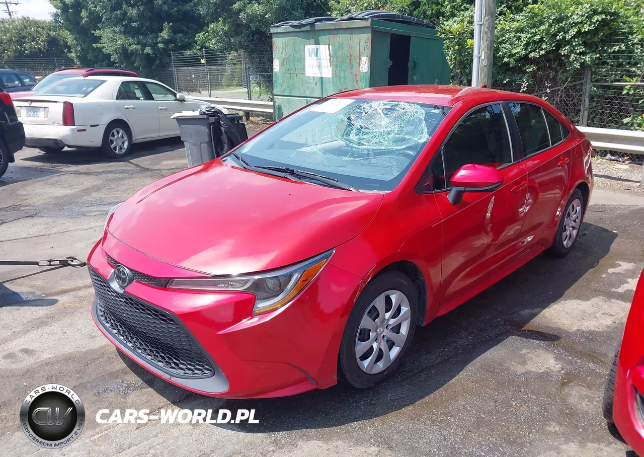 2020 Toyota Corolla Le VIN:5YFEPRAE6LP106303 - 2