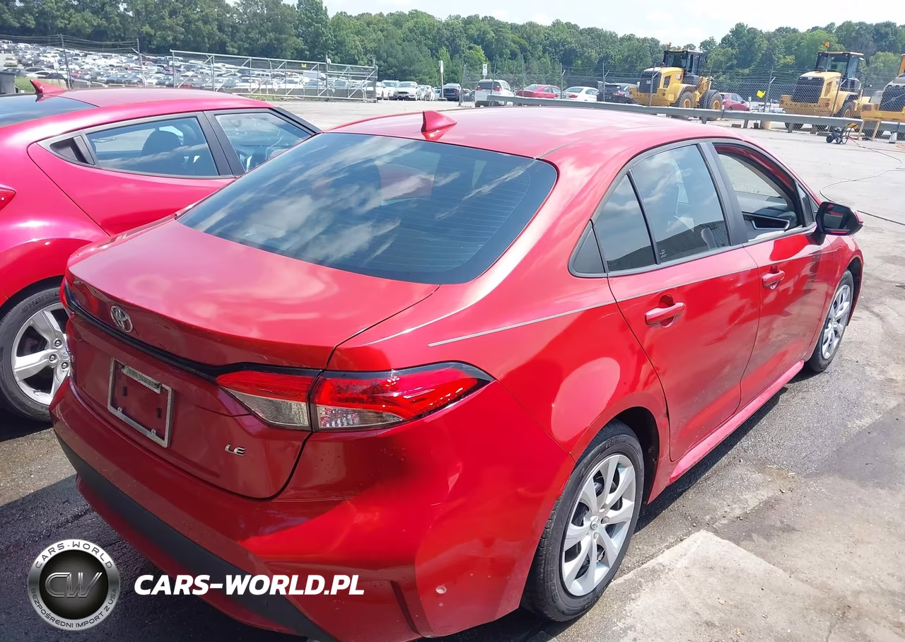 2020 Toyota Corolla Le VIN:5YFEPRAE6LP106303 - 4