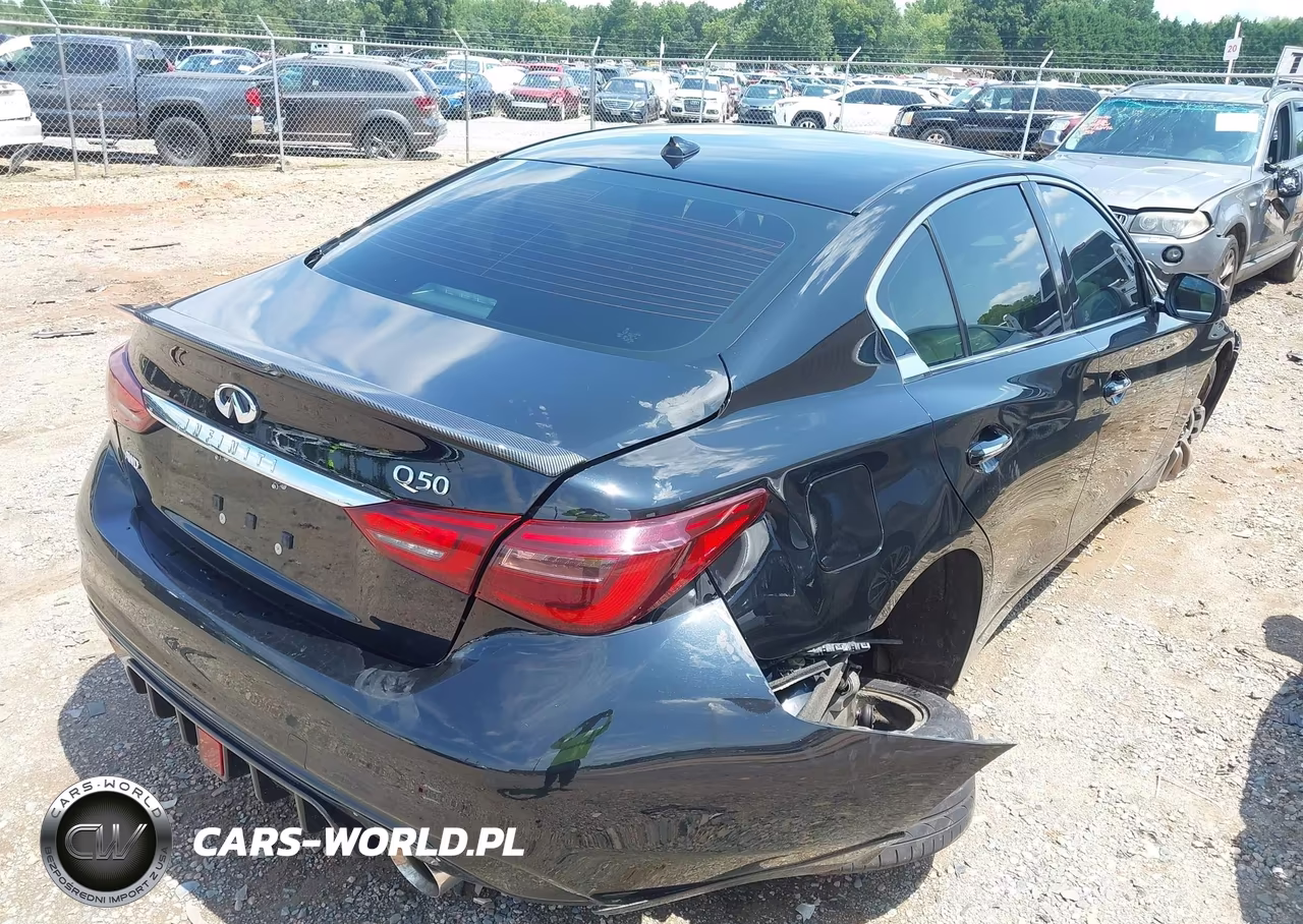 2019 Infiniti Q50 3.0T Luxe VIN:JN1EV7AR8KM552549 - 4