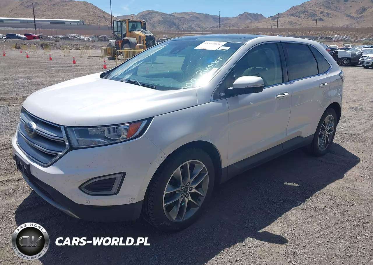 2016 Ford Edge Titanium VIN:2FMPK4K97GBB21124 - 2