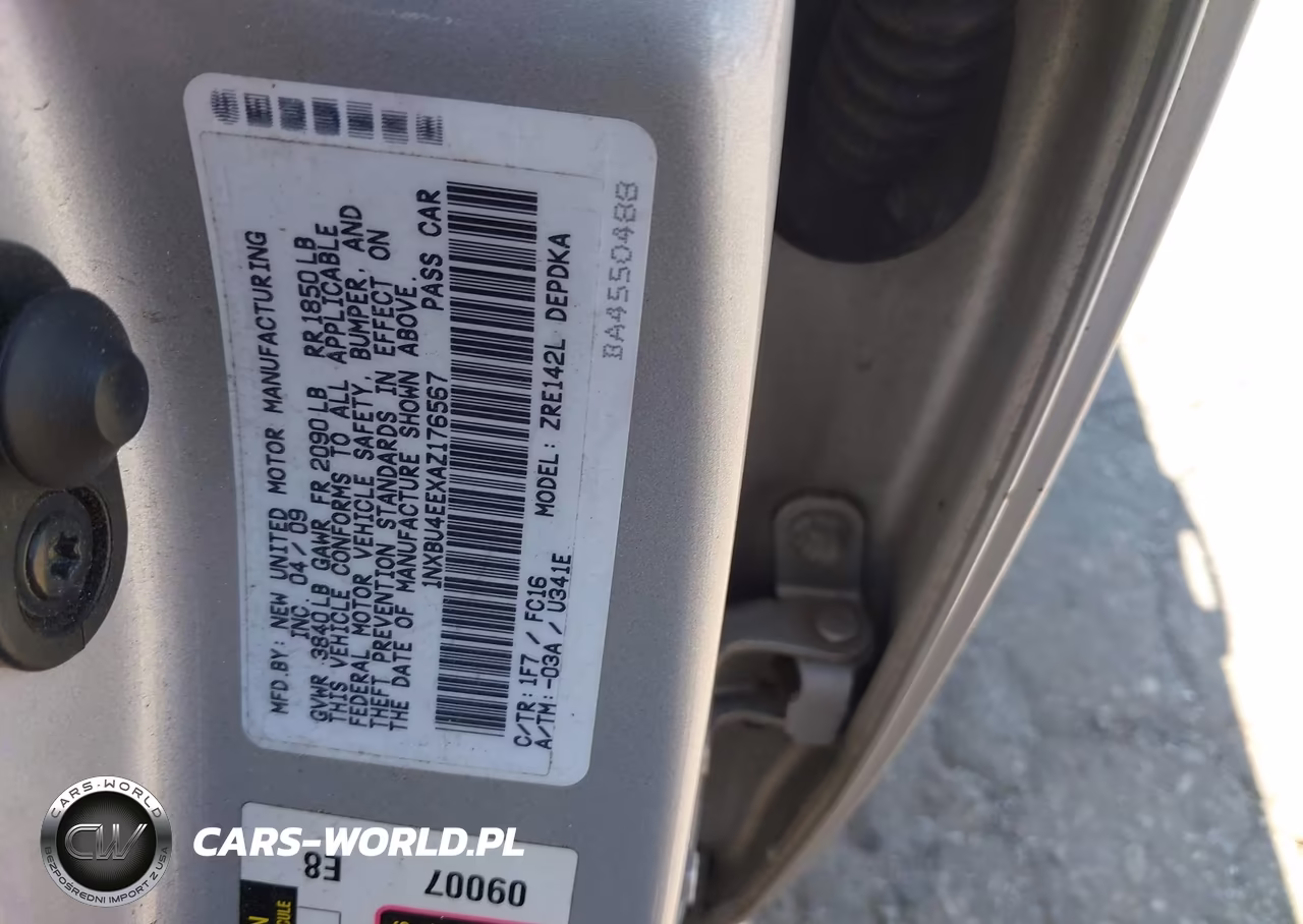 2010 Toyota Corolla Le VIN:1NXBU4EEXAZ176567 - 9