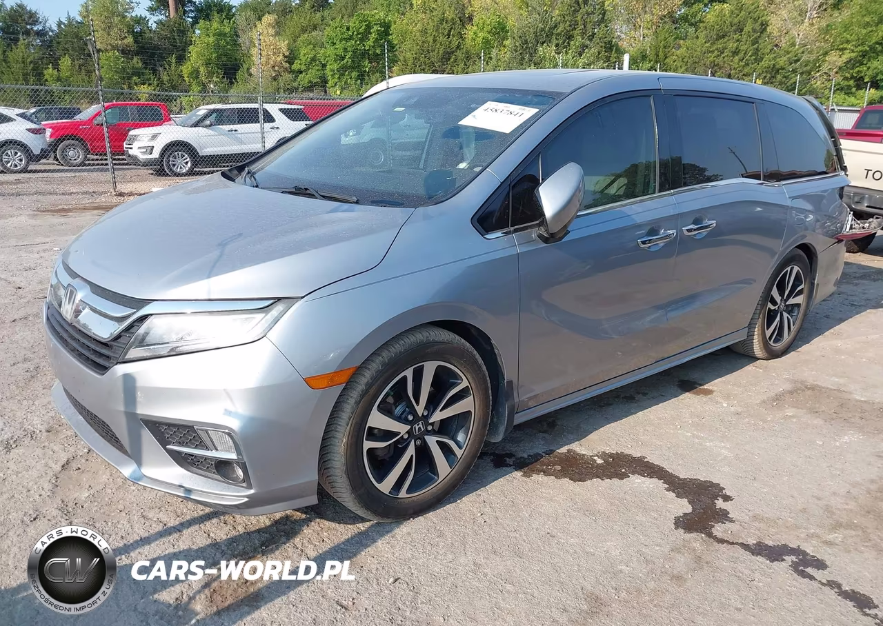 2018 Honda Odyssey Elite VIN:5FNRL6H90JB081623 - 2