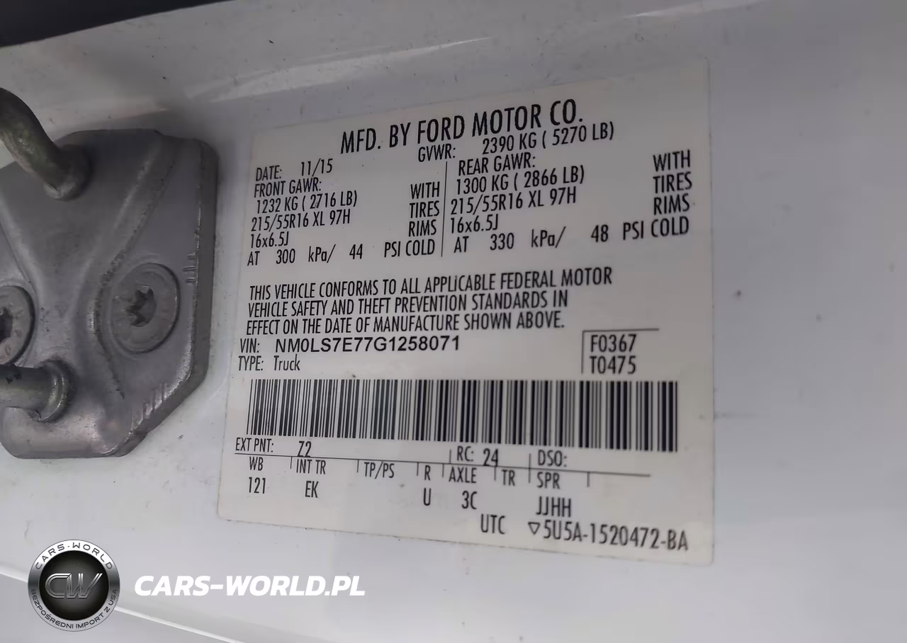 2016 Ford Transit Connect Xl VIN:NM0LS7E77G1258071 - 9