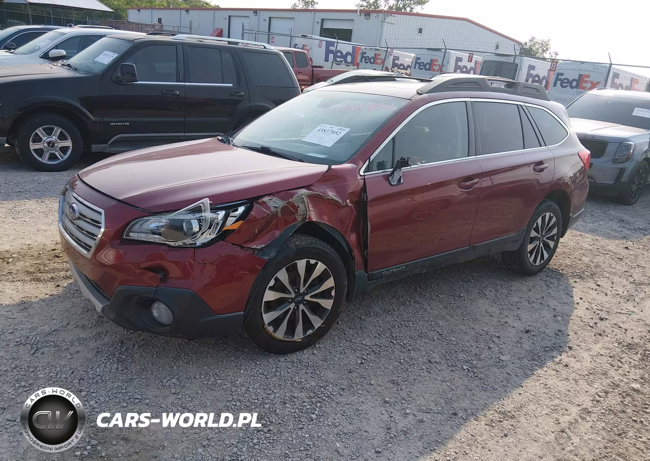 2017 Subaru Outback 2.5I Limited VIN:4S4BSANC4H3241710 - 2