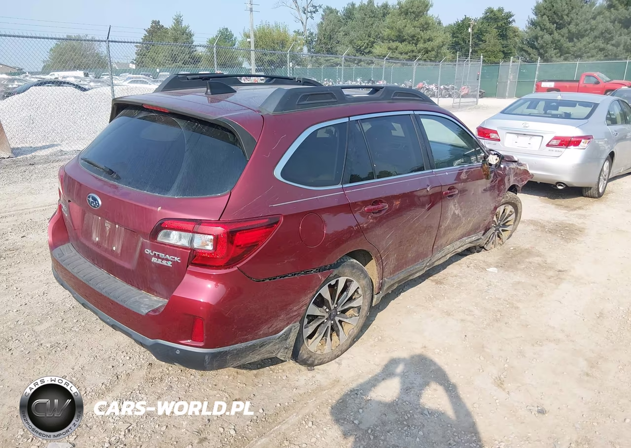 2017 Subaru Outback 2.5I Limited VIN:4S4BSANC4H3241710 - 4