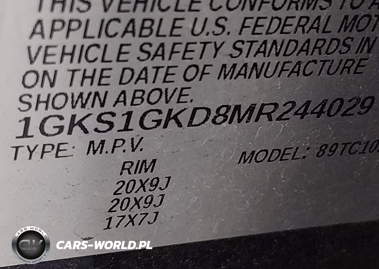 2021 GMC Yukon Xl 2Wd Slt VIN:1GKS1GKD8MR244029 - 9