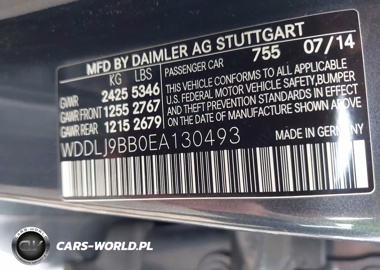 2014 Mercedes-Benz Cls 550 4Matic VIN:WDDLJ9BB0EA130493 - 9