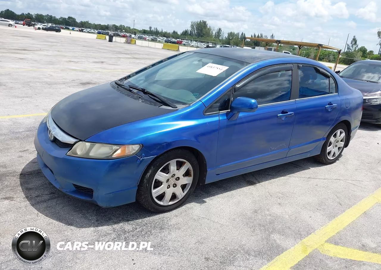 2010 Honda Civic Lx VIN:2HGFA1F57AH303999 - 2