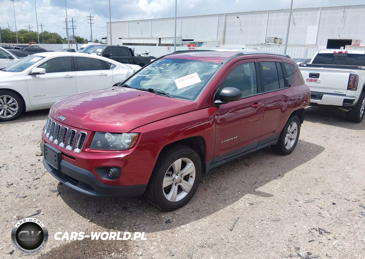 2014 Jeep Compass Sport VIN:1C4NJDBB1ED569707 - 2