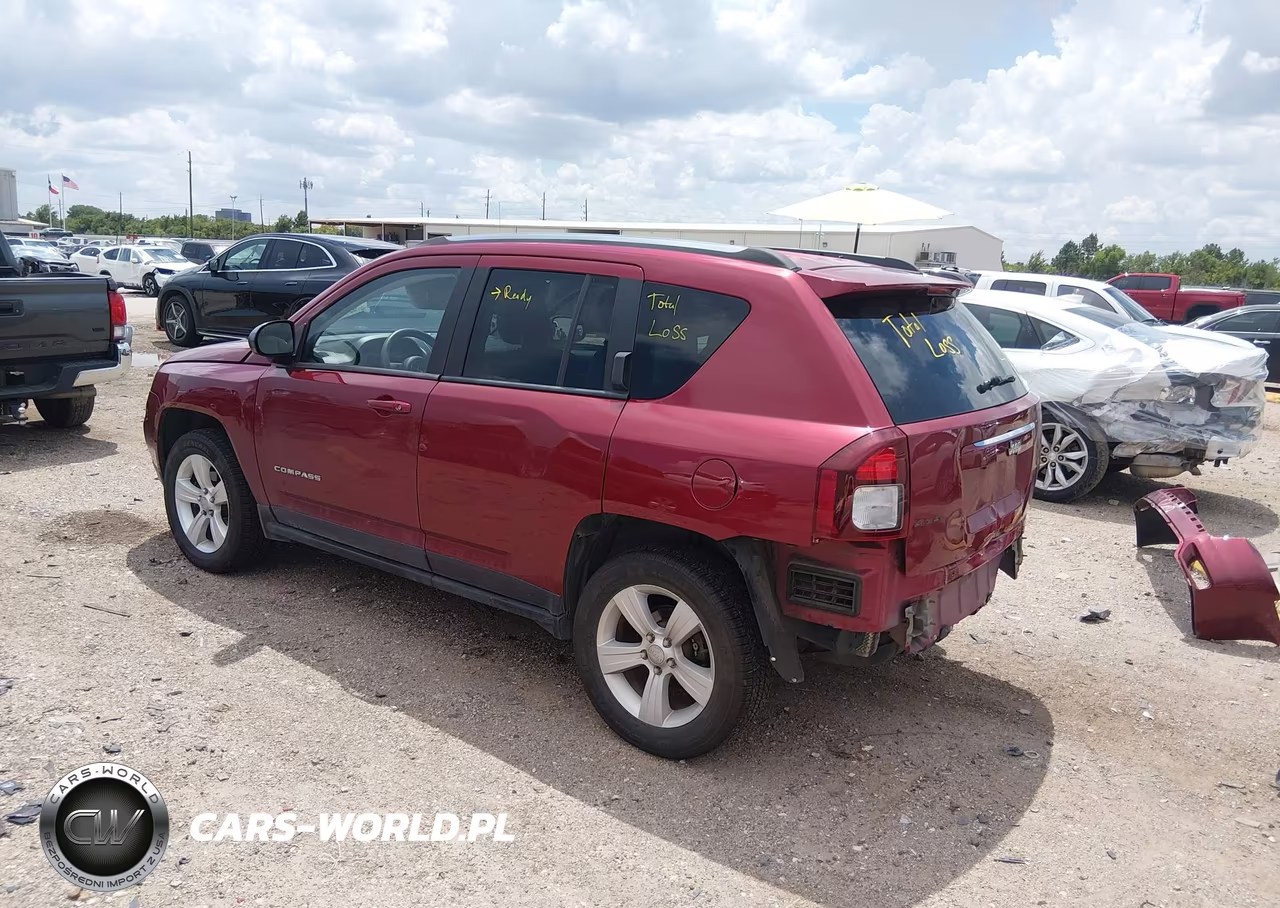 2014 Jeep Compass Sport VIN:1C4NJDBB1ED569707 - 3