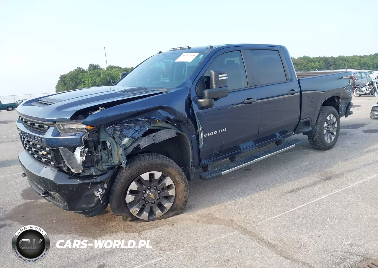 2021 Chevrolet Silverado 2500Hd 4Wd Standard Bed Custom VIN:1GC4YME79MF234454 - 2