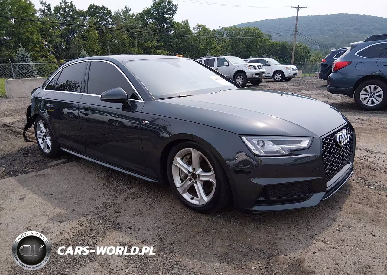 2018 Audi A4 2.0T Premium-2.0T Tech Premium VIN:WAUENAF44JN014279 - 1