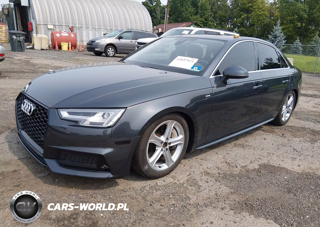 2018 Audi A4 2.0T Premium-2.0T Tech Premium VIN:WAUENAF44JN014279 - 2