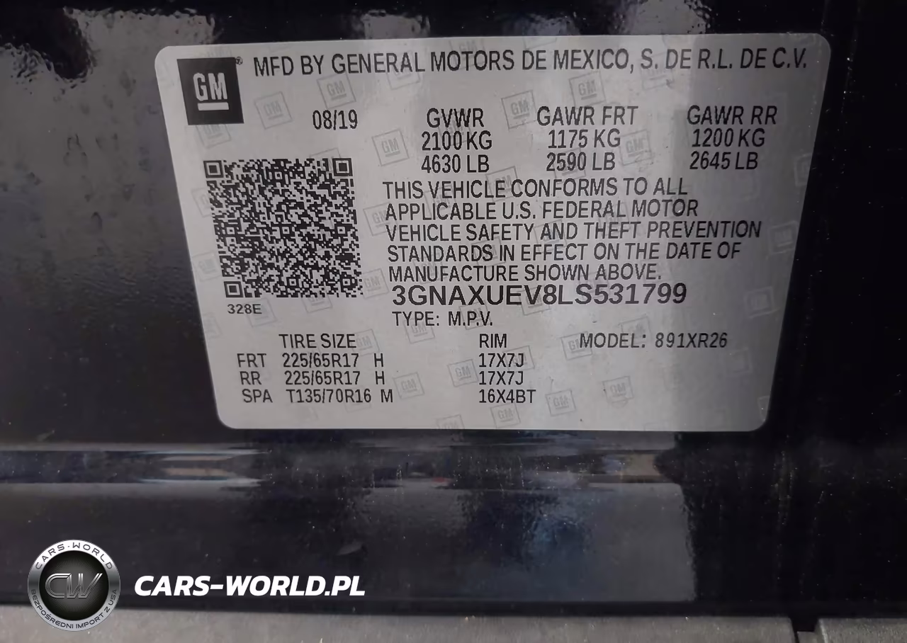 2020 Chevrolet Equinox Awd Lt 1.5L Turbo VIN:3GNAXUEV8LS531799 - 9