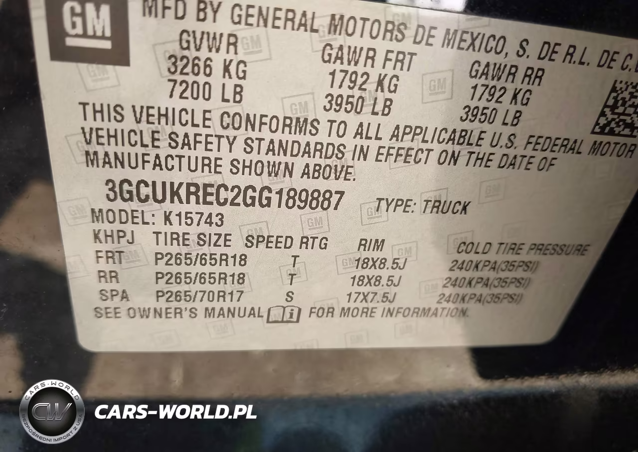 2016 Chevrolet Silverado 1500 Lt VIN:3GCUKREC2GG189887 - 9