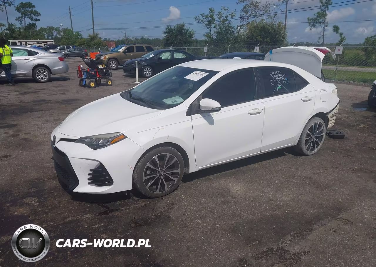 2017 Toyota Corolla Se VIN:2T1BURHE2HC826190 - 2