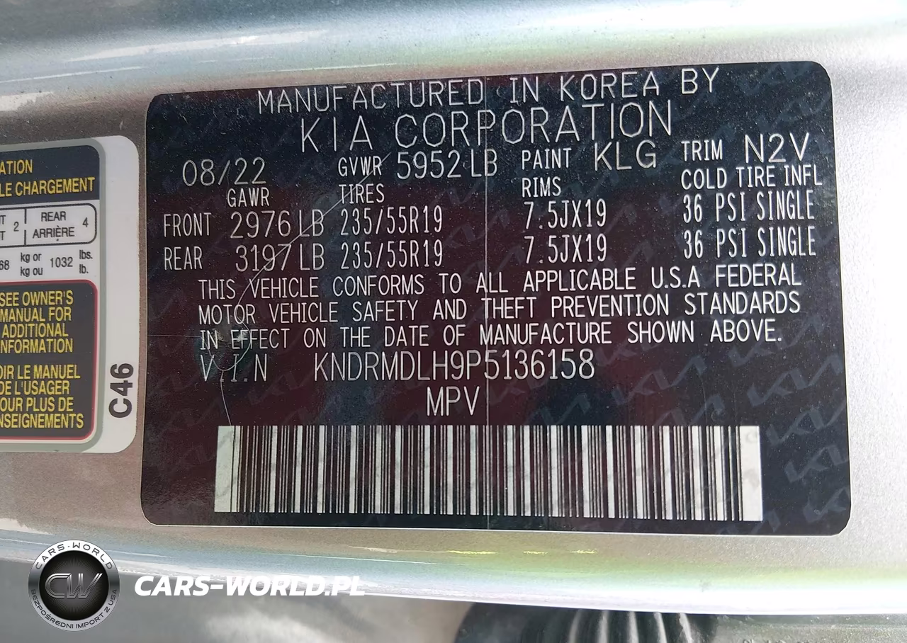 2023 Kia Sorento Plug-In Hybrid Sx Prestige VIN:KNDRMDLH9P5136158 - 9
