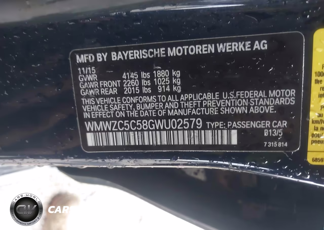 2016 Mini Countryman Cooper S VIN:WMWZC5C58GWU02579 - 9