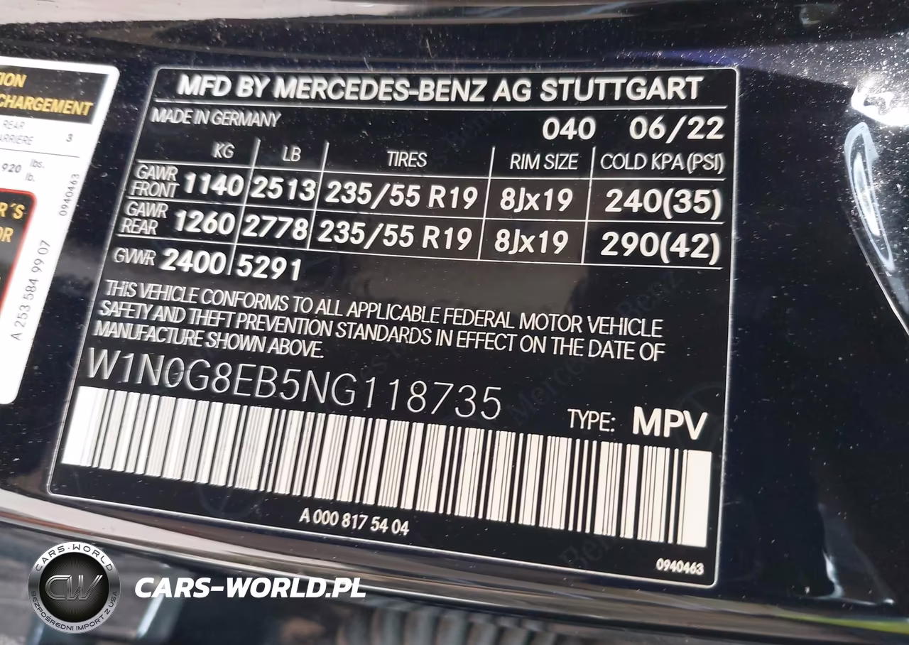 2022 Mercedes-Benz Glc 300 4Matic Suv VIN:W1N0G8EB5NG118735 - 9