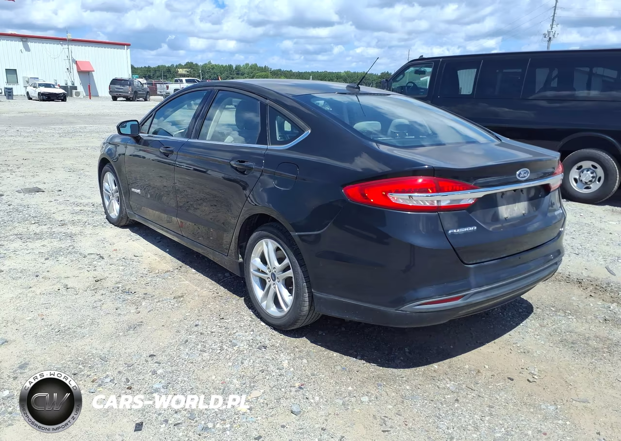 2018 Ford Fusion Hybrid S VIN:3FA6P0UU8JR271611 - 3
